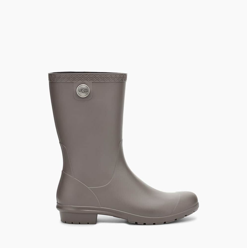 UGG Sienna Matte Rain Regenstiefel Damen Tiefesgrau Schweiz | KI531UGD