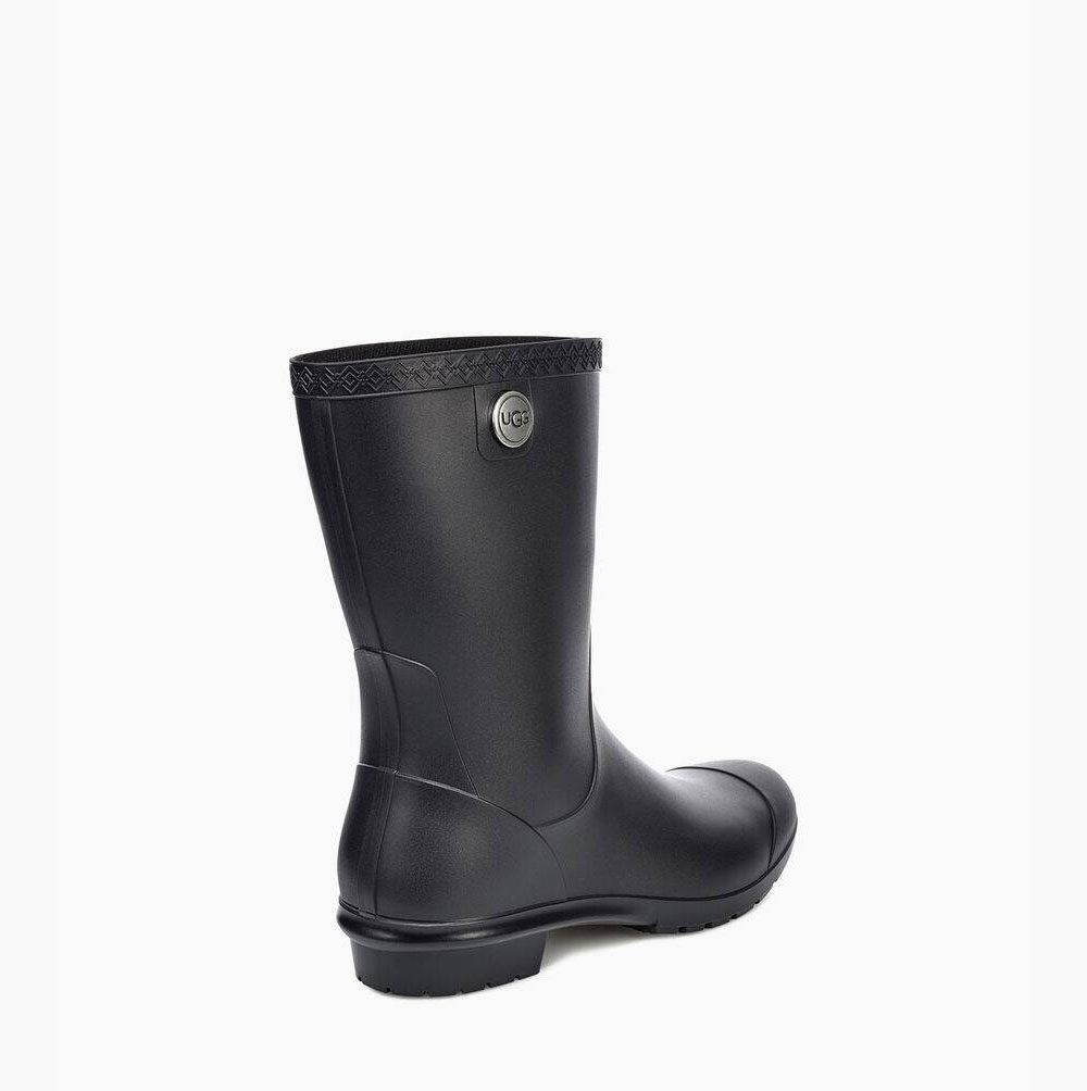 UGG Sienna Matte Rain Regenstiefel Damen Schwarz Schweiz | MSOTSMPC