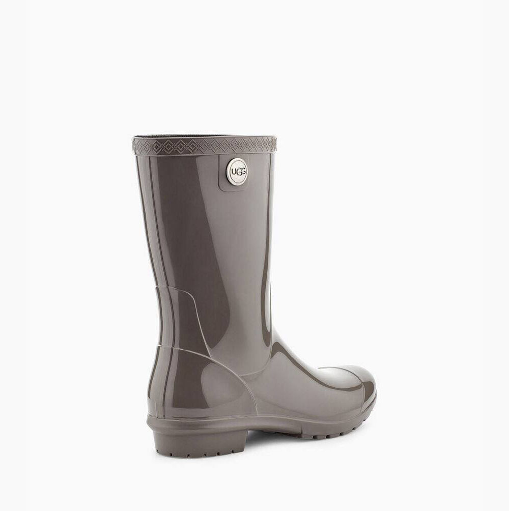 UGG Sienna Rain Regenstiefel Damen Tiefesgrau Schweiz | M9OH59P3