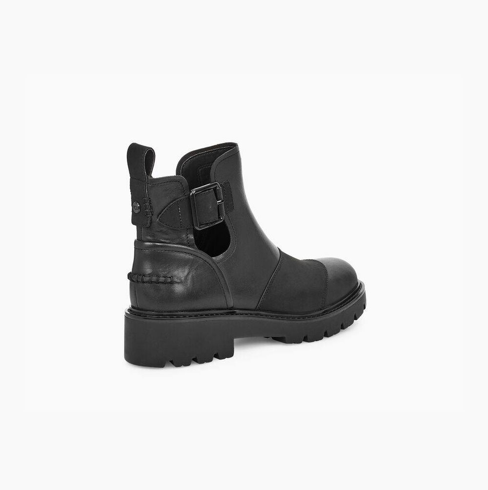 UGG Stockton Wasserfeste Stiefel Damen Schwarz Schweiz | RKMTBGYY