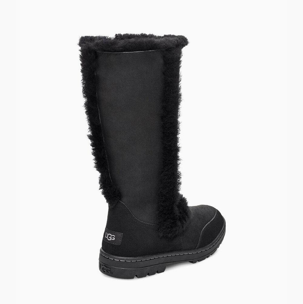 UGG Sundance II Revival Knee High Boots Damen Schwarz Schweiz | YSMA1P8Z