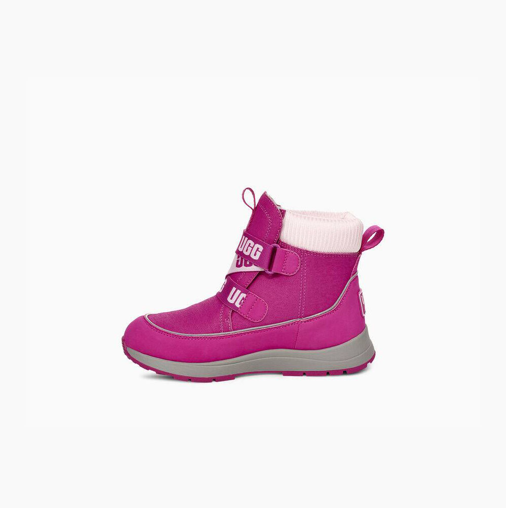 UGG Tabor Weather Wasserfeste Stiefel Kinder Fuchsie Schweiz | HO3ZBEVF