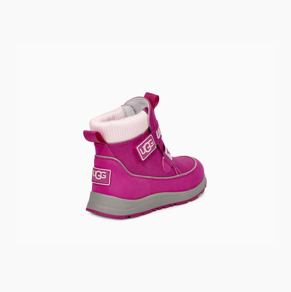 UGG Tabor Weather Wasserfeste Stiefel Kinder Fuchsie Schweiz | HO3ZBEVF