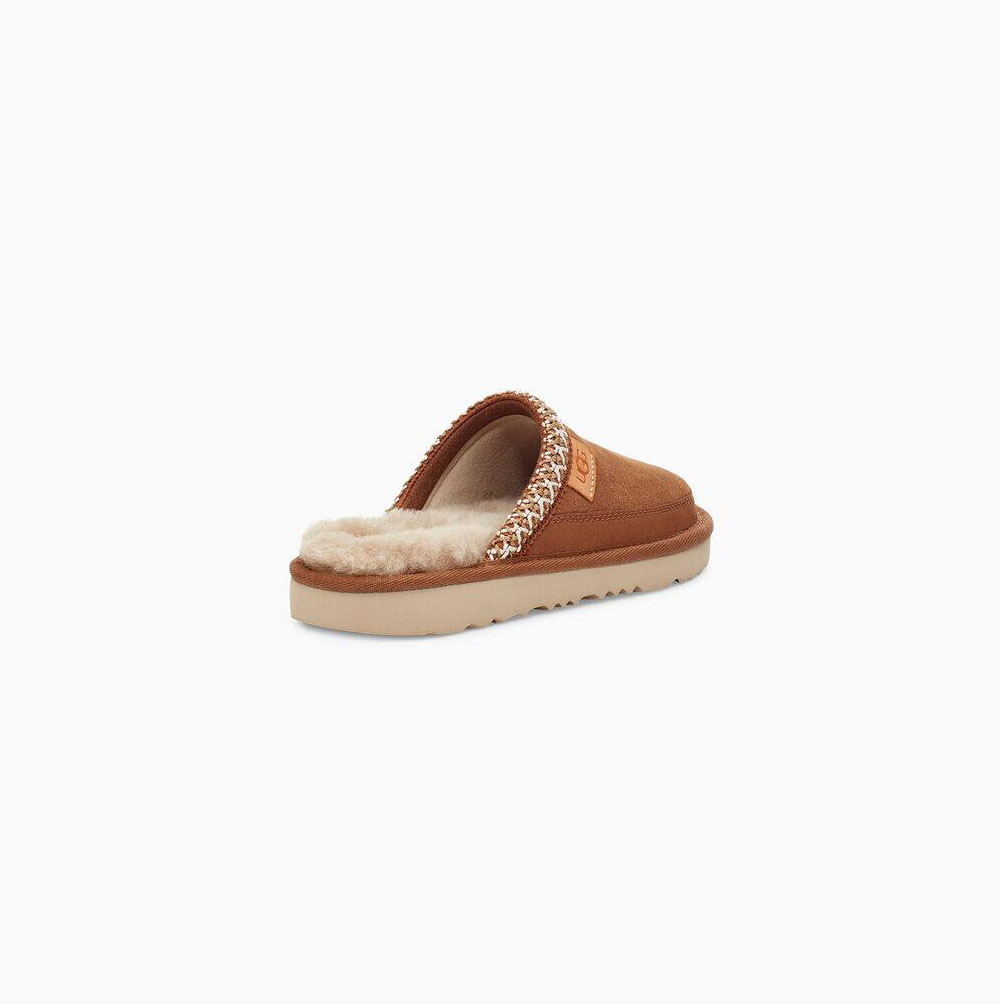 UGG Tasman II Slip-on Hausschuhe Kinder Braun Schweiz | 3N0PWO3D