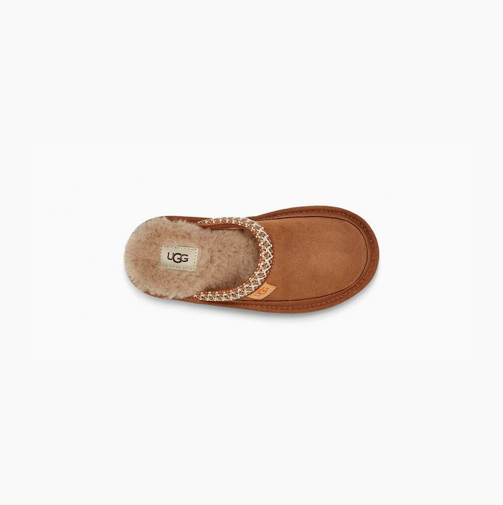 UGG Tasman II Slip-on Hausschuhe Kinder Braun Schweiz | 3N0PWO3D