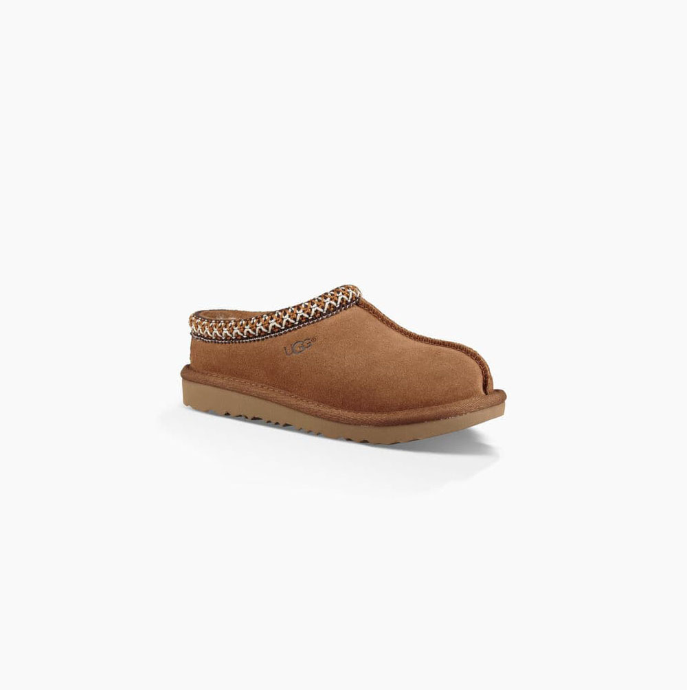 UGG Tasman II Hausschuhe Tasman Kinder Braun Schweiz | WN0JZHTB