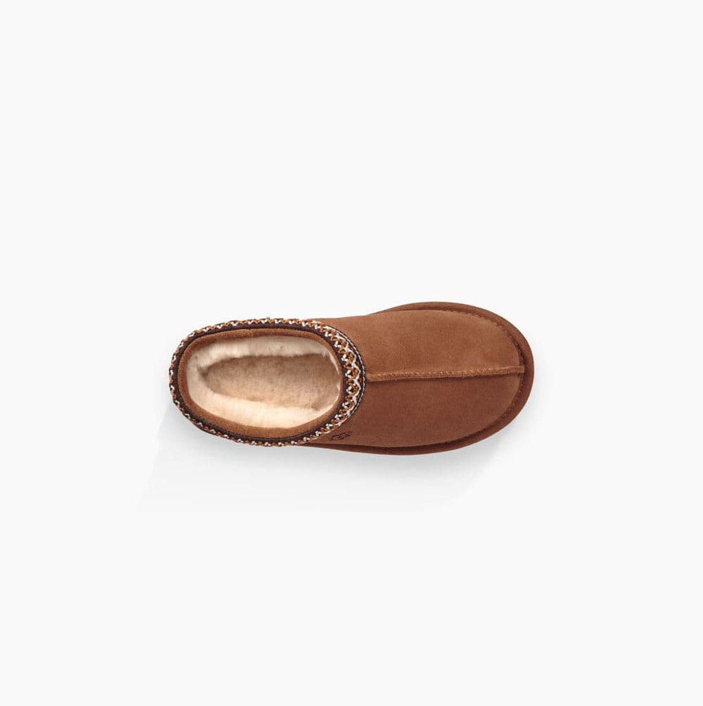 UGG Tasman II Hausschuhe Tasman Kinder Braun Schweiz | WN0JZHTB