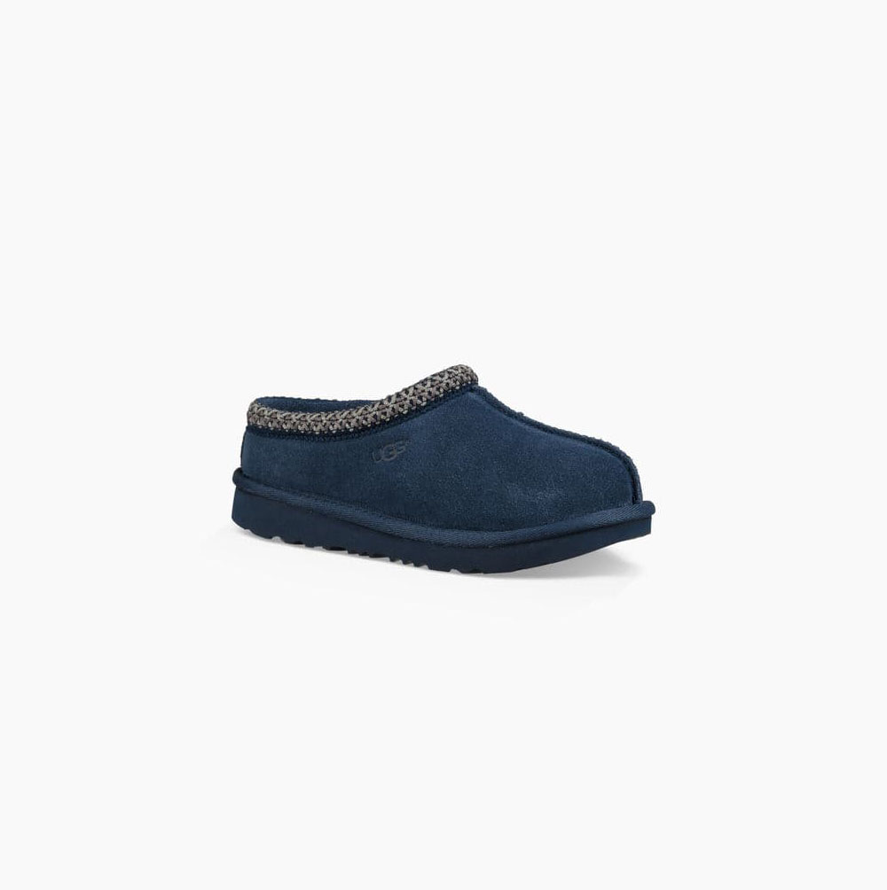 UGG Tasman II Hausschuhe Tasman Kinder Navy Schweiz | 1VN7MDKM