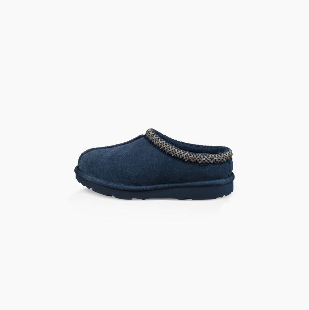 UGG Tasman II Hausschuhe Tasman Kinder Navy Schweiz | 1VN7MDKM