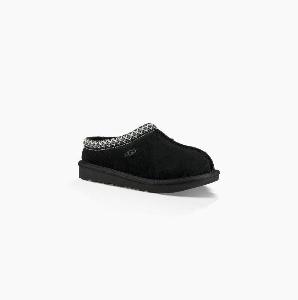 UGG Tasman II Hausschuhe Tasman Kinder Schwarz Schweiz | PH59GX8S