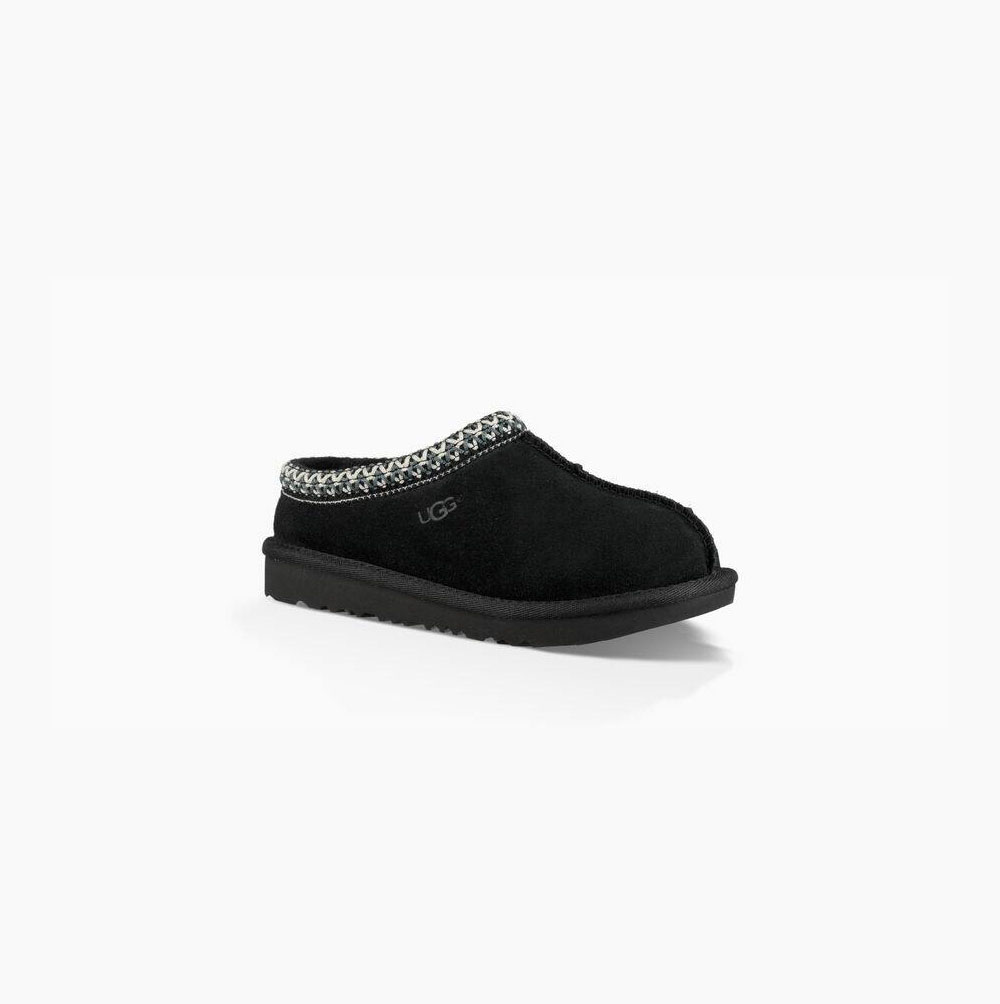 UGG Tasman II Hausschuhe Tasman Kinder Schwarz Schweiz | XF5SLJHJ