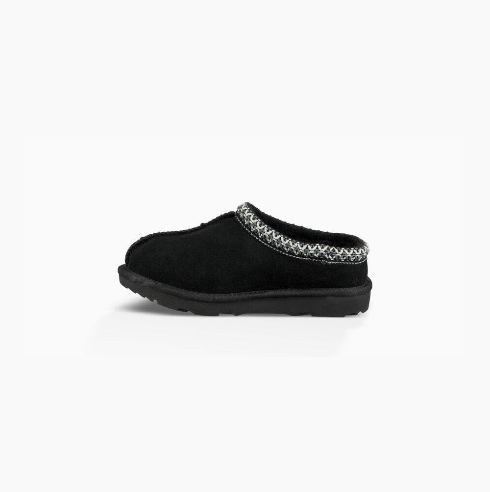 UGG Tasman II Hausschuhe Tasman Kinder Schwarz Schweiz | XF5SLJHJ