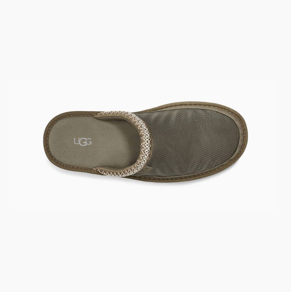 UGG Tasman Slip-On ULD Mono Hausschuhe Herren Grün Schweiz | XFLJDHW2