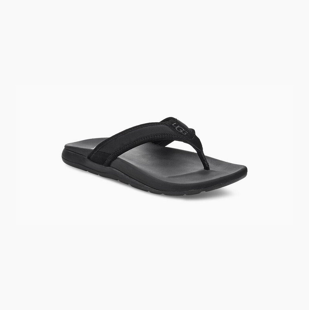 UGG Tenoch Ballistic Flip Flops Herren Schwarz Schweiz | 89YSLZBH