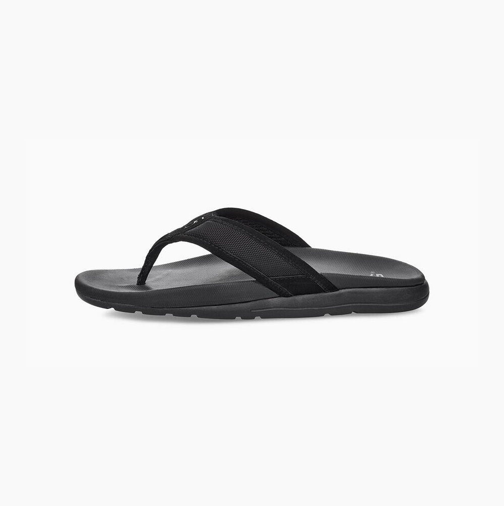 UGG Tenoch Ballistic Flip Flops Herren Schwarz Schweiz | 89YSLZBH