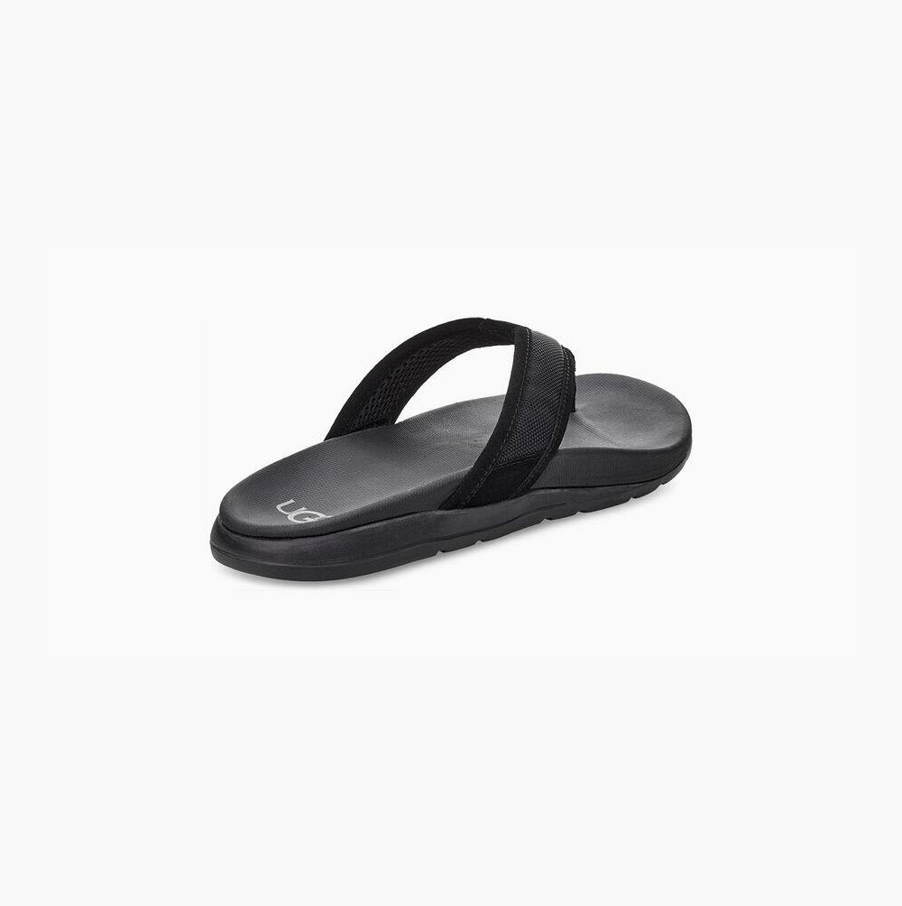 UGG Tenoch Ballistic Flip Flops Herren Schwarz Schweiz | 89YSLZBH