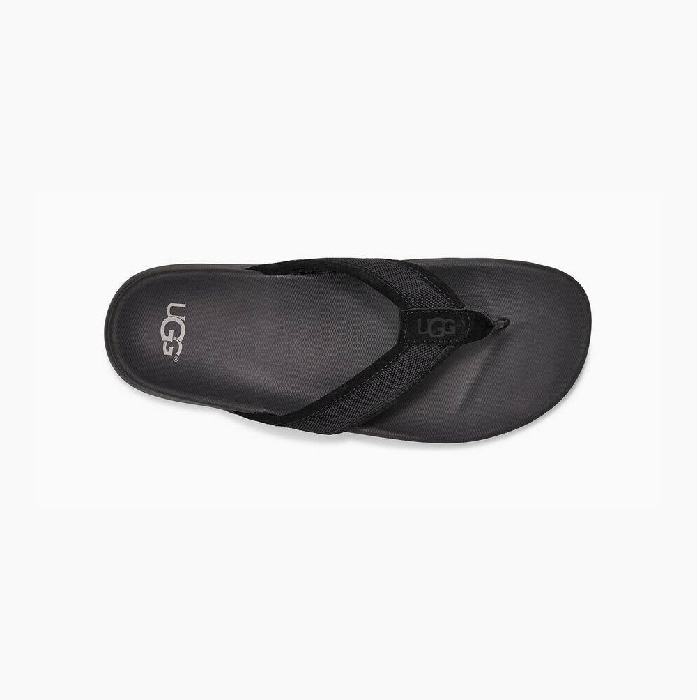 UGG Tenoch Ballistic Flip Flops Herren Schwarz Schweiz | 89YSLZBH