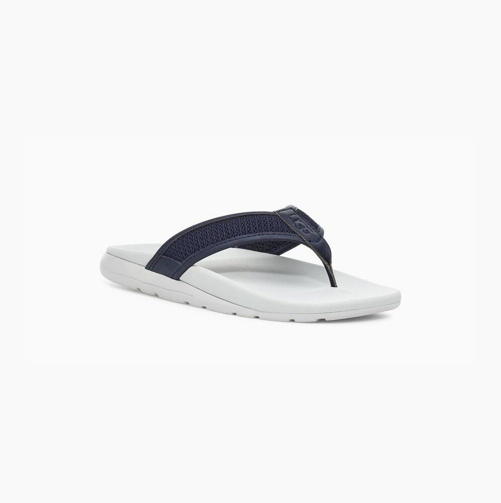 UGG Tenoch HyperWeave Flip Flops Herren Dunkelblau Schweiz | KUNL4XR7