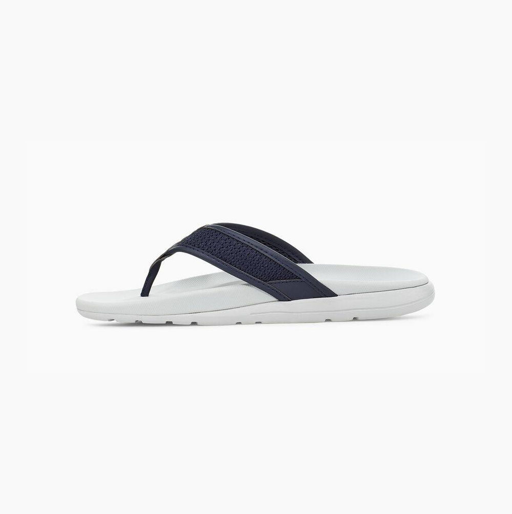 UGG Tenoch HyperWeave Flip Flops Herren Dunkelblau Schweiz | KUNL4XR7