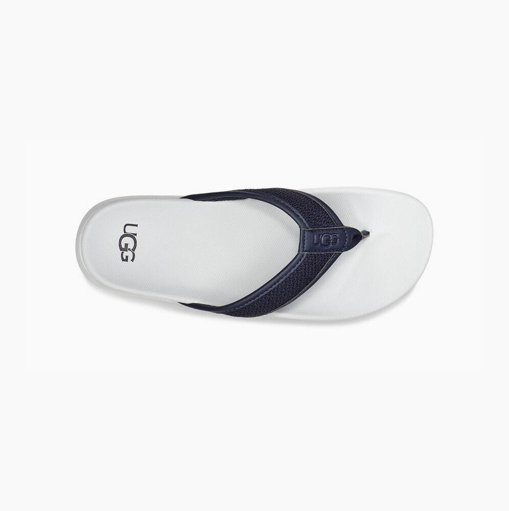 UGG Tenoch HyperWeave Flip Flops Herren Dunkelblau Schweiz | KUNL4XR7