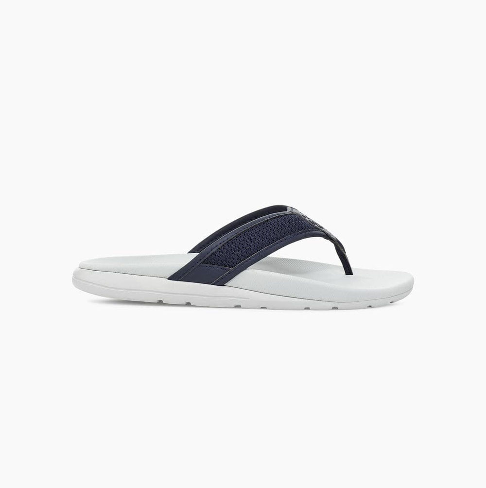 UGG Tenoch HyperWeave Flip Flops Herren Dunkelblau Schweiz | KUNL4XR7