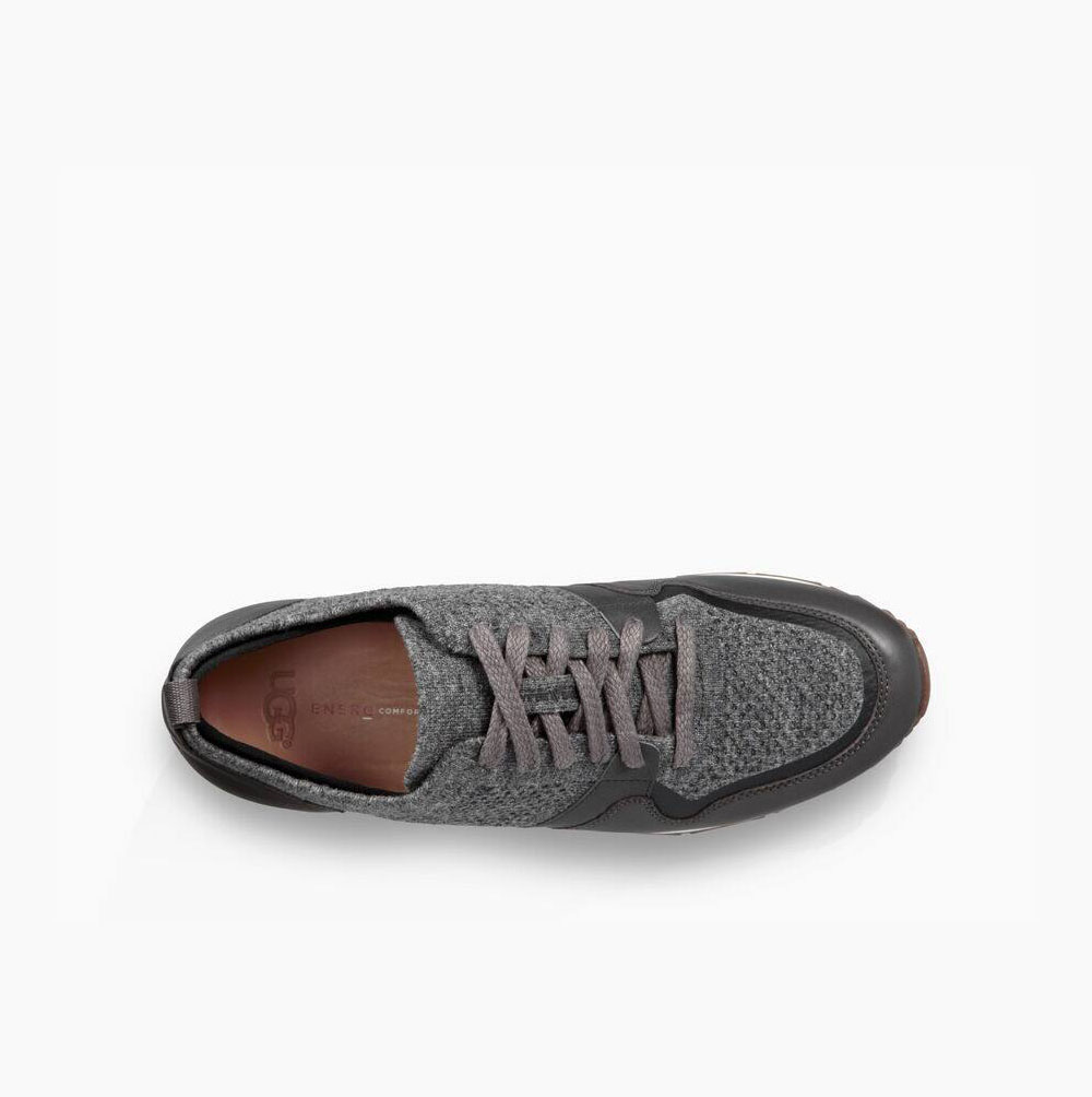 UGG Trigo HyperWool Sneakers Herren Dunkelgrau Schweiz | T9DJYLJC