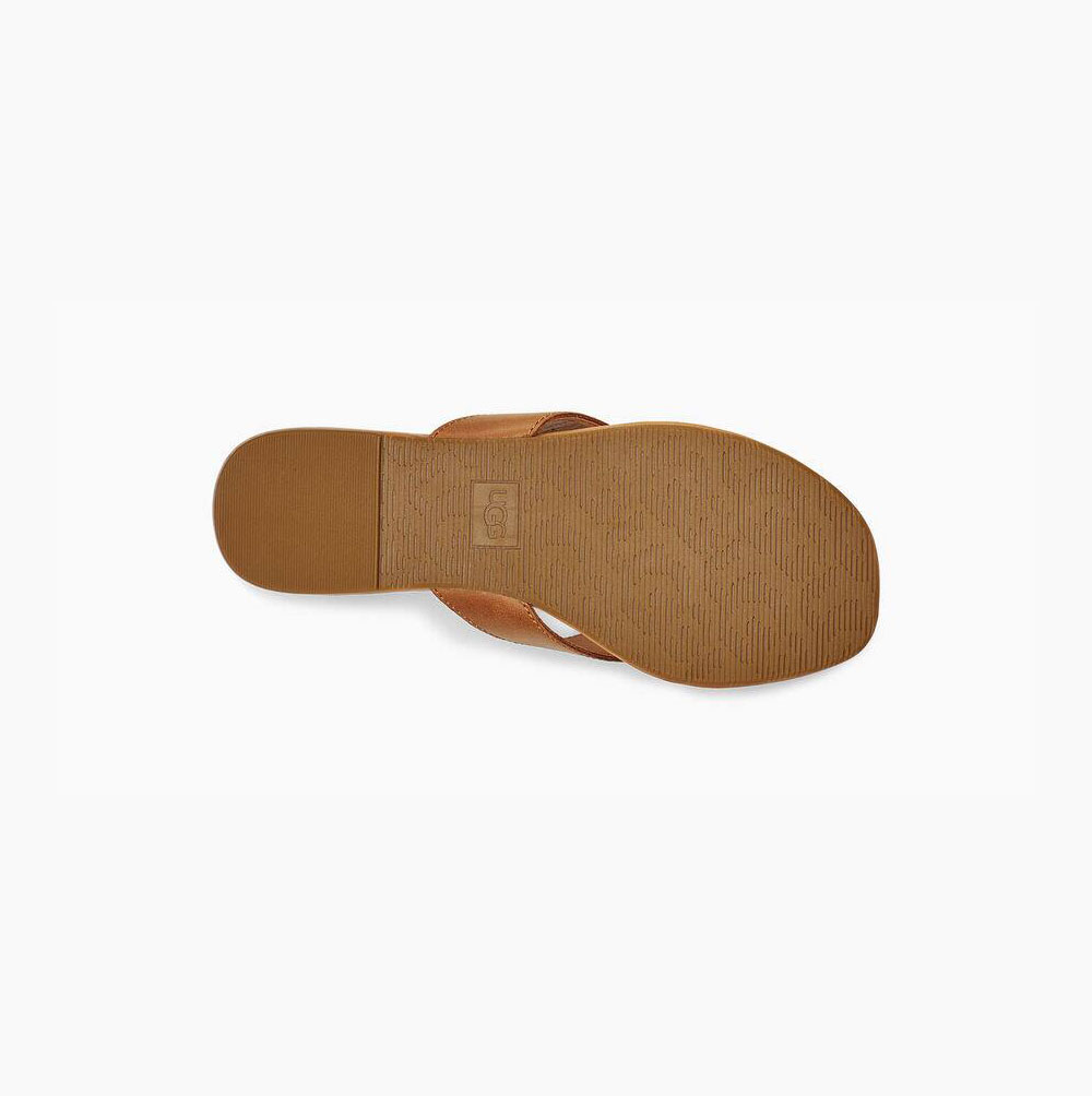 UGG Tuolumne Flip Flops Damen Braun Schweiz | OO5GD2J5