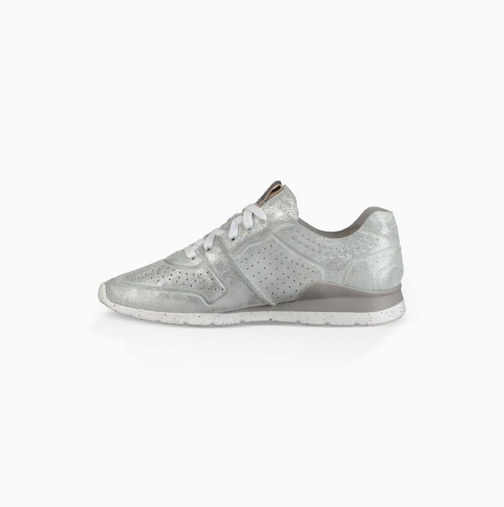 UGG Tye Stardust Sneakers Damen Silber Schweiz | 8V6CN0ZH