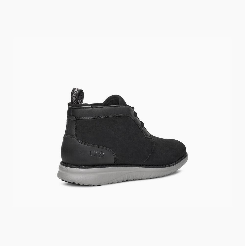 UGG Union Chukka Wasserfeste Stiefel Herren Schwarz Schweiz | I4HPGFUI