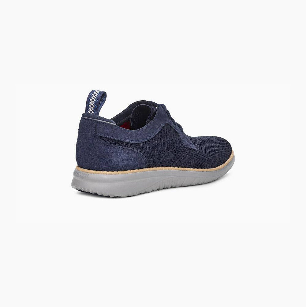 UGG Union Derby HyperWeave Sneakers Herren Navy Schweiz | 3YD9KKK9