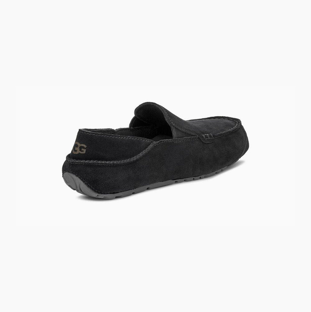 UGG Upshaw Loafers Herren Schwarz Schweiz | BQULMUXK