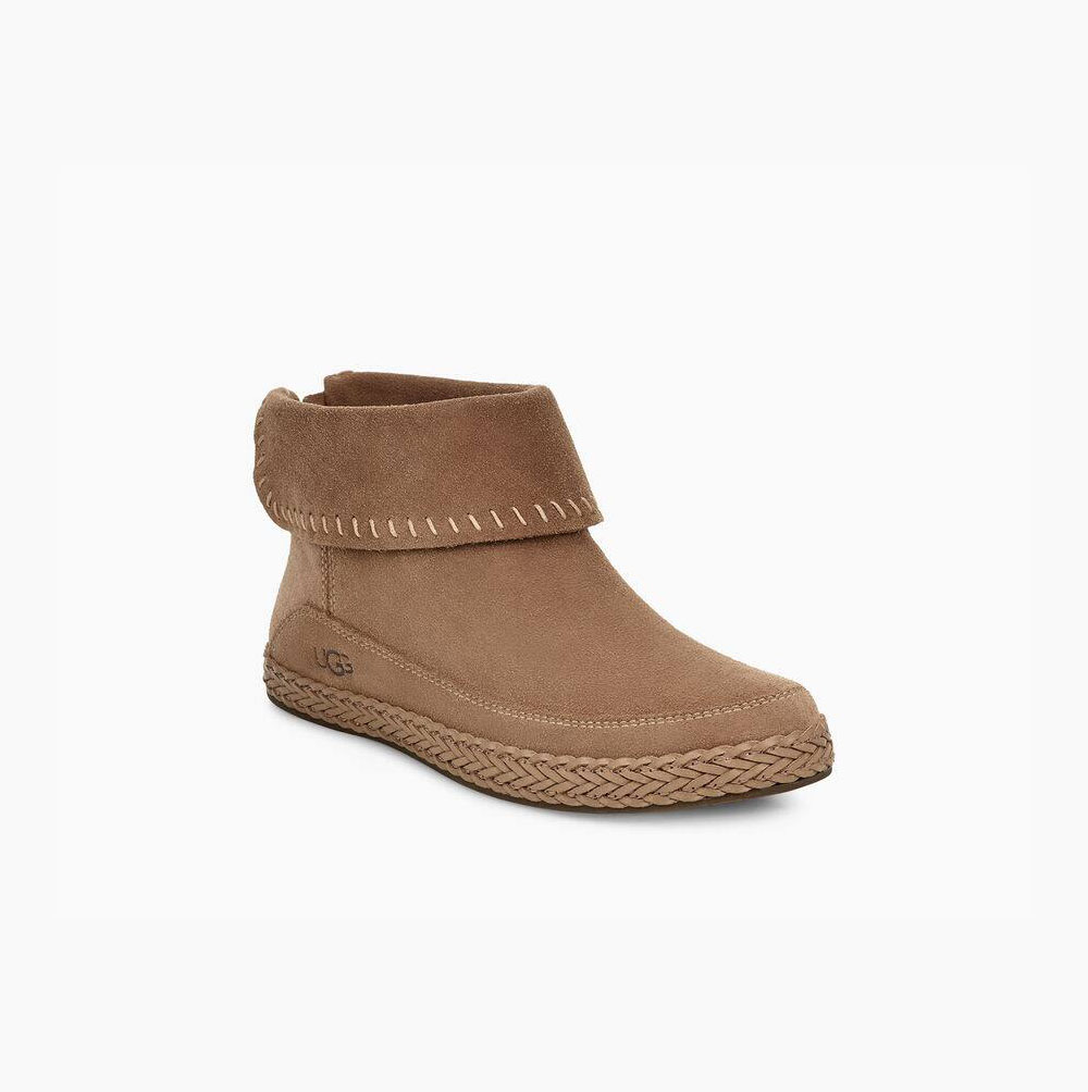 UGG Varney Stiefeletten Damen Braun Schweiz | TX79AFP9