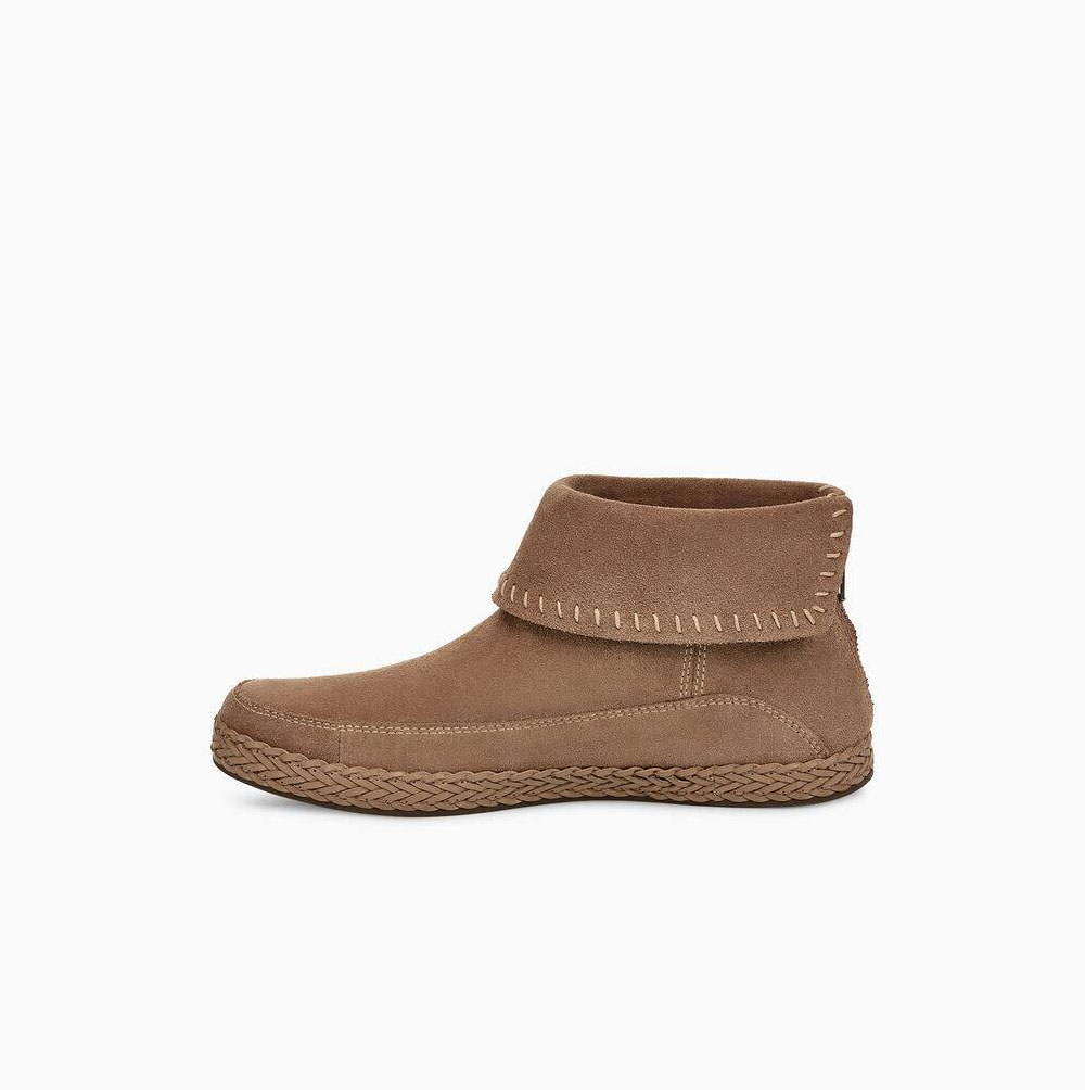 UGG Varney Stiefeletten Damen Braun Schweiz | TX79AFP9