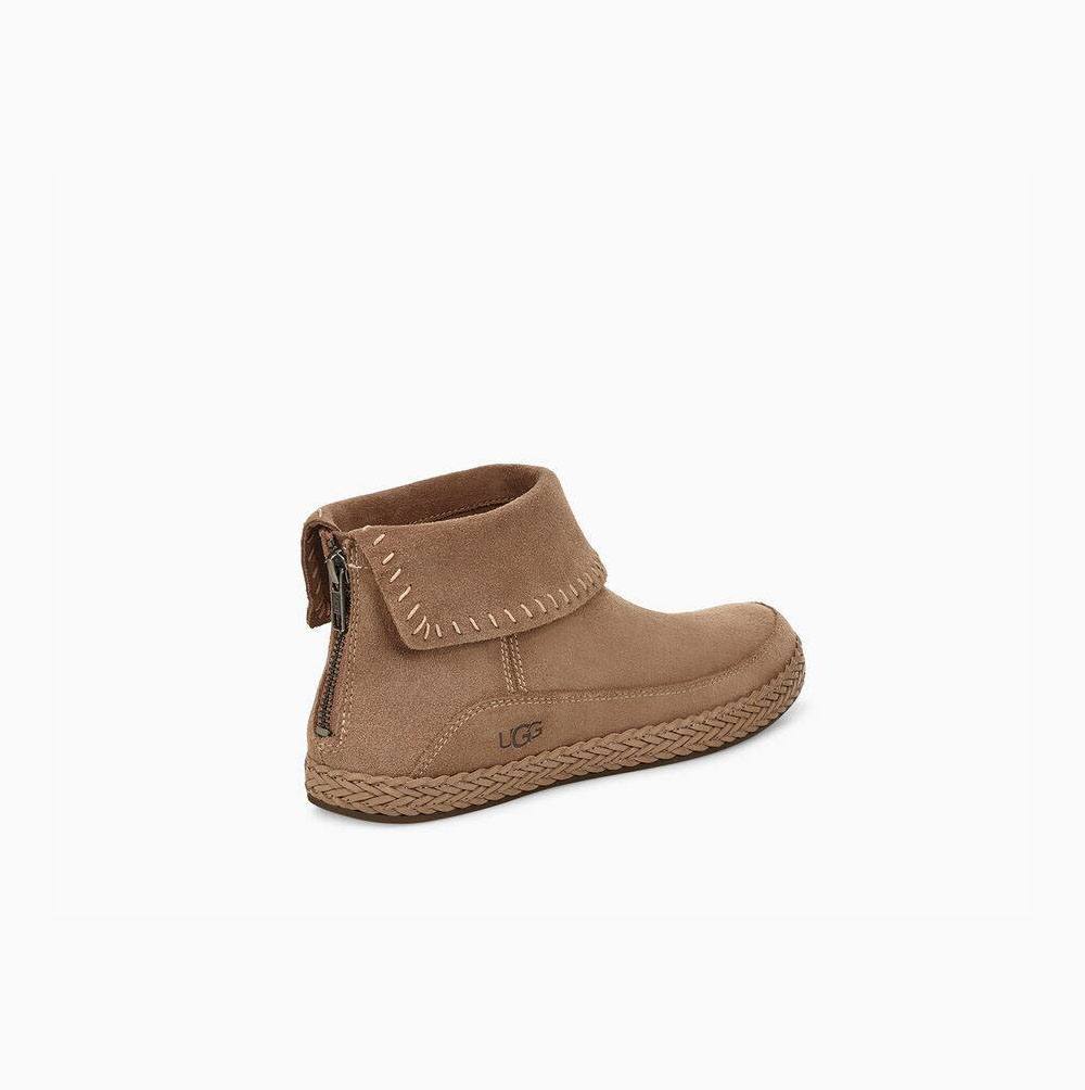 UGG Varney Stiefeletten Damen Braun Schweiz | TX79AFP9