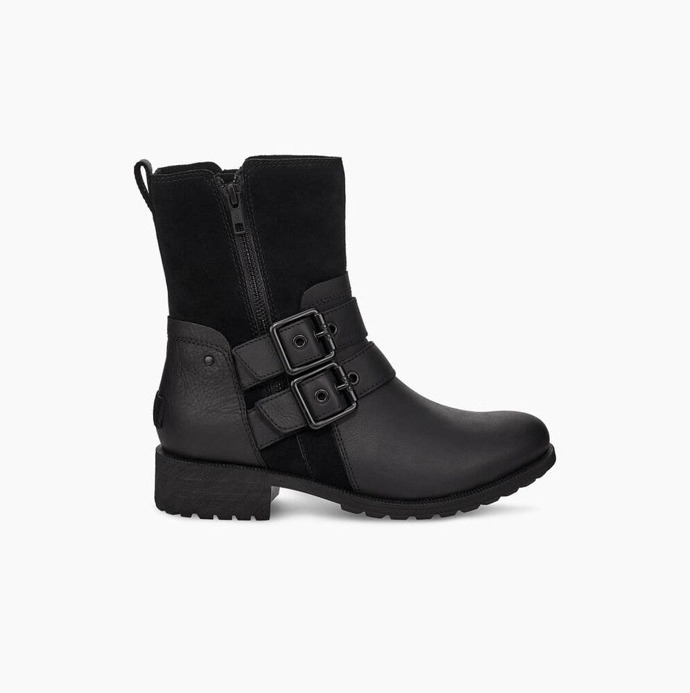 UGG Wilde Winterstiefel Damen Schwarz Schweiz | O51ULTR5