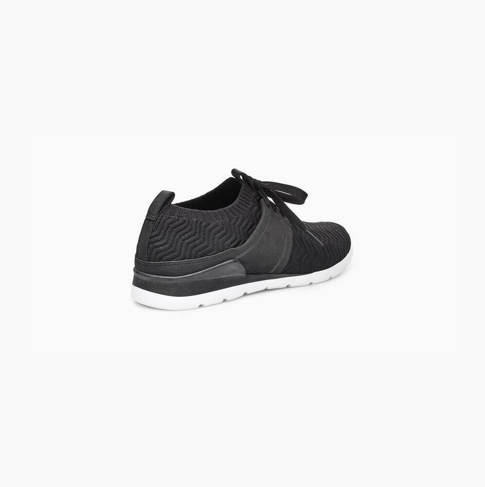 UGG Willows Sneakers Damen Schwarz Schweiz | P7ELOD9S