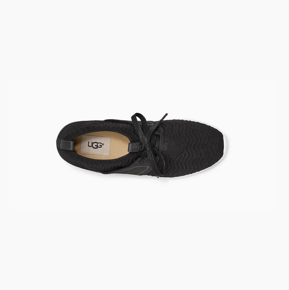 UGG Willows Sneakers Damen Schwarz Schweiz | P7ELOD9S