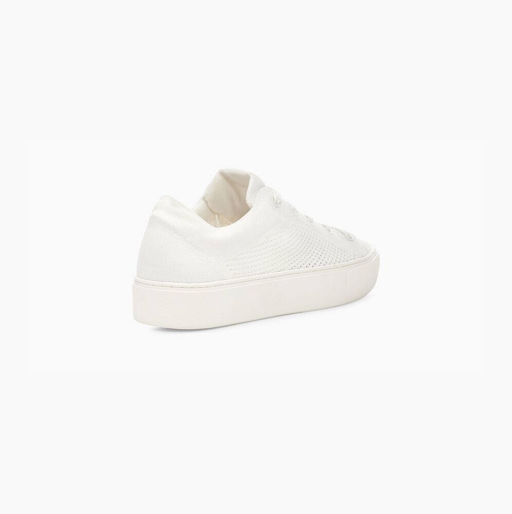 UGG Zilo Knit Plateauschuhe Damen Weiß Schweiz | H2PIF2ZK