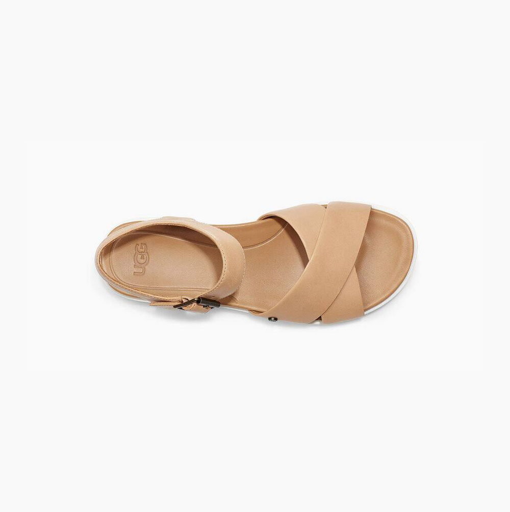 UGG Zoie Sandalen Damen Khaki Schweiz | EBJIBK2E