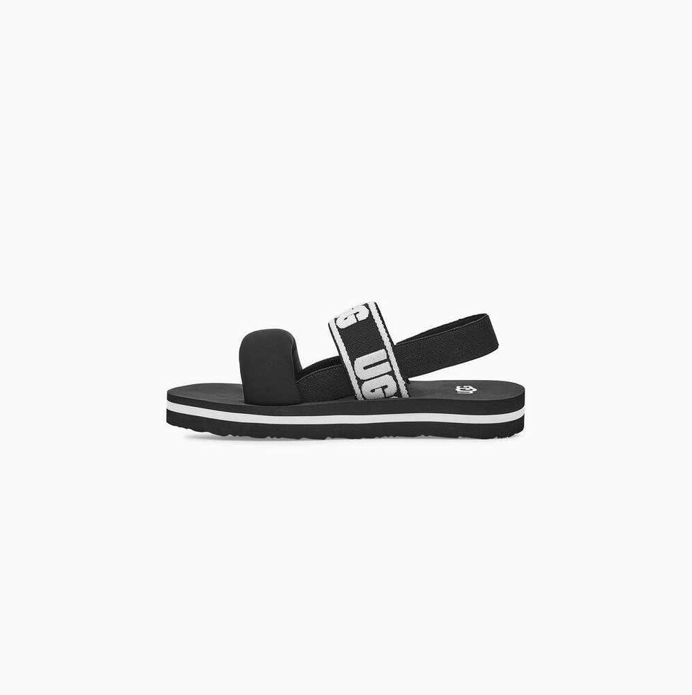 UGG Zuma Sling Sandalen Kinder Schwarz Schweiz | PH2R1N1S