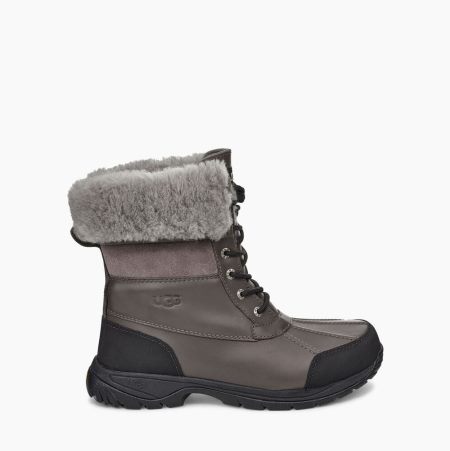 UGG Butte Winterstiefel Herren Dunkelgrau Schweiz | 1C61F4T0