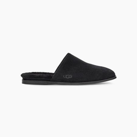 UGG Chateau Slip-On Hausschuhe Herren Schwarz Schweiz | WATPJ1PM