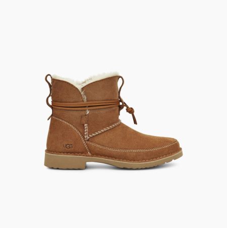 UGG Esther Stiefeletten Damen Braun Schweiz | 0HMN645Z