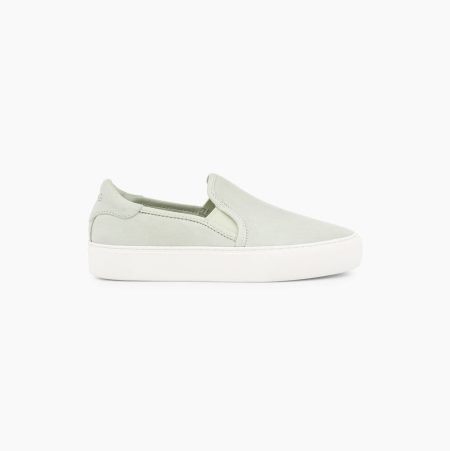 UGG Jass Wildleder Slip-on-sneakers Damen Hellgrün Schweiz | 8R1B84RH