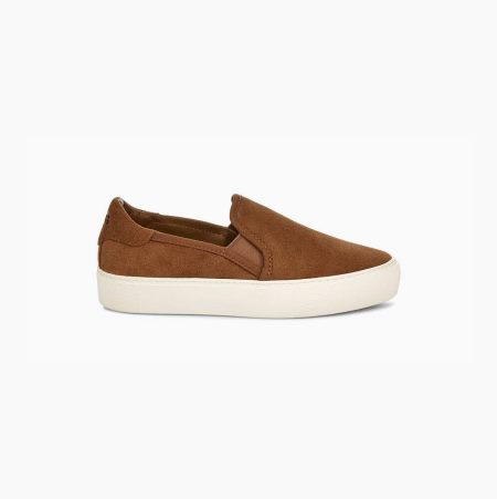 UGG Jass Wildleder Slip-on-sneakers Damen Braun Schweiz | LVY7B8CX