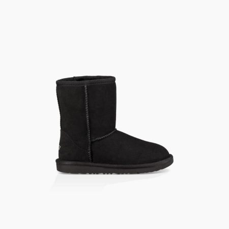 UGG Klassische II Classic Boots Kinder Schwarz Schweiz | YLRZS0B2