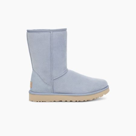 UGG Klassische II Kurze Stiefel Damen Hellblau Schweiz | FR61GPQS