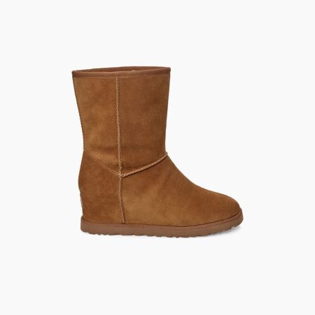 UGG Klassische Kurze Stiefel Damen Braun Schweiz | W9BO5NHV