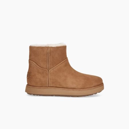 UGG Klassische Mini BLVD Classic Boots Damen Khaki Schweiz | GTMJHMY7