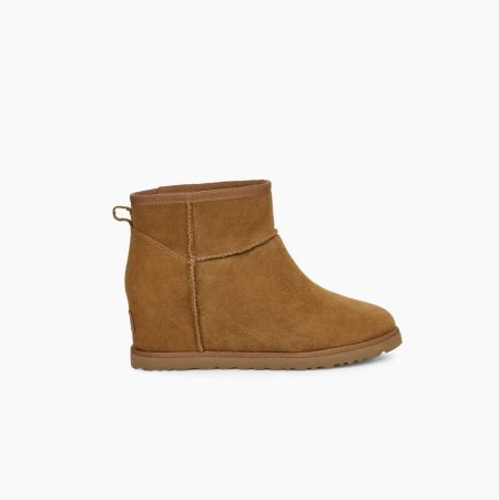 UGG Klassische Mini Classic Boots Damen Braun Schweiz | CBQ1FU46